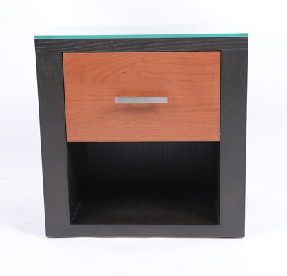 Un buen precio. Manija de madera bicolor del hotel de la mesita de noche y casera del dormitorio de los muebles del metal en línea