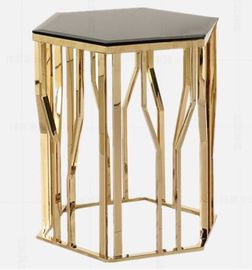 Un buen precio. Mercancías de caso de cristal negras de encargo profesionales de la hospitalidad de las mesas laterales del top W50 * H55CM en línea