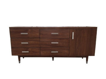 Un buen precio. Gabinetes de madera de cinco estrellas de la nuez del aparador moderno TV de la habitación el 30% Sheen en línea
