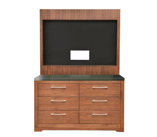 Un buen precio. Aparador de madera del hotel con el panel trasero/el pecho/el aparador de la TV para los muebles del dormitorio del hotel en línea