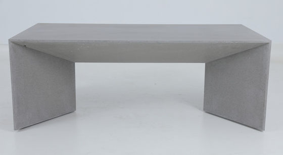 Un buen precio. Muebles comerciales de piedra Mesa de cóctel rectangular grande en la cubierta inferior en línea