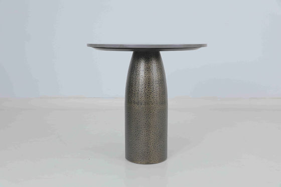Un buen precio. Sala de estar mesa de comedor personalizada con marco marmolado de metal en línea