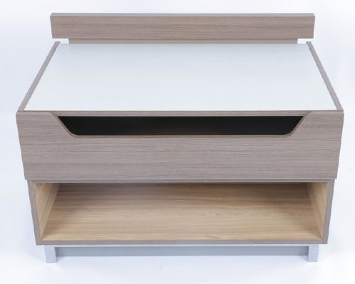 Un buen precio. Quartz Top Banquillo de equipaje con cajón estilo moderno inglés cola de paloma en línea