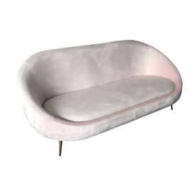 Un buen precio. Alquiler rosado de la boda de Sofa Living Room Furniture For de la tapicería del terciopelo del sofá en línea