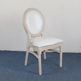 Un buen precio. Silla apilable de Louis del estilo de roble de madera de la boda antigua francesa del marco en línea