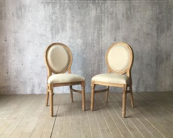 Un buen precio. Silla apilable de Louis del estilo de roble de madera de la boda antigua francesa del marco en línea