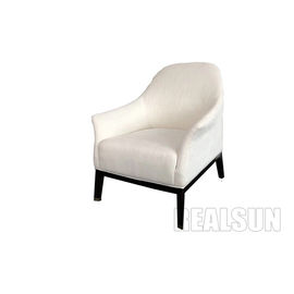 Un buen precio. Los sillones de encargo escogen la pierna de madera de Seater Sofa Chair Black Solid Wood con la tela de Linern en línea