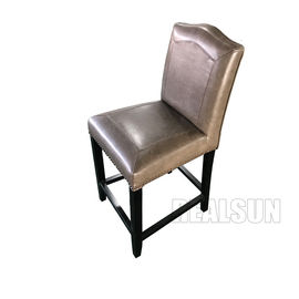Un buen precio. El comedor de madera de los muebles del estilo americano preside la tela tapizada del terciopelo para el hogar en línea