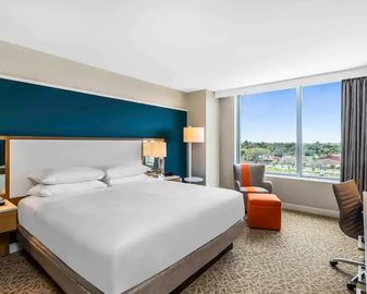 Un buen precio. Diseño moderno de los muebles del dormitorio del hotel de lujo de madera de roble de la marca de Hilton en línea