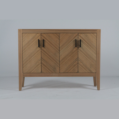 Un buen precio. Madera sólida revelada del estilo del comedor de la cocina moderna de los muebles en línea