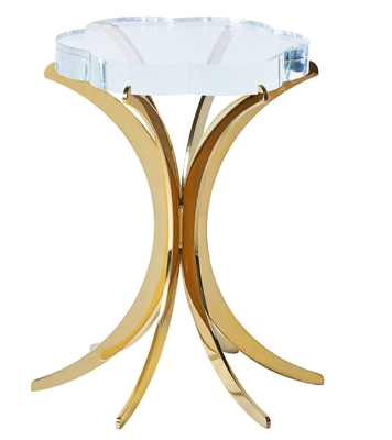 Un buen precio. Acero inoxidable de oro de la mesa de centro de Crystal Round Living Room Marble en línea