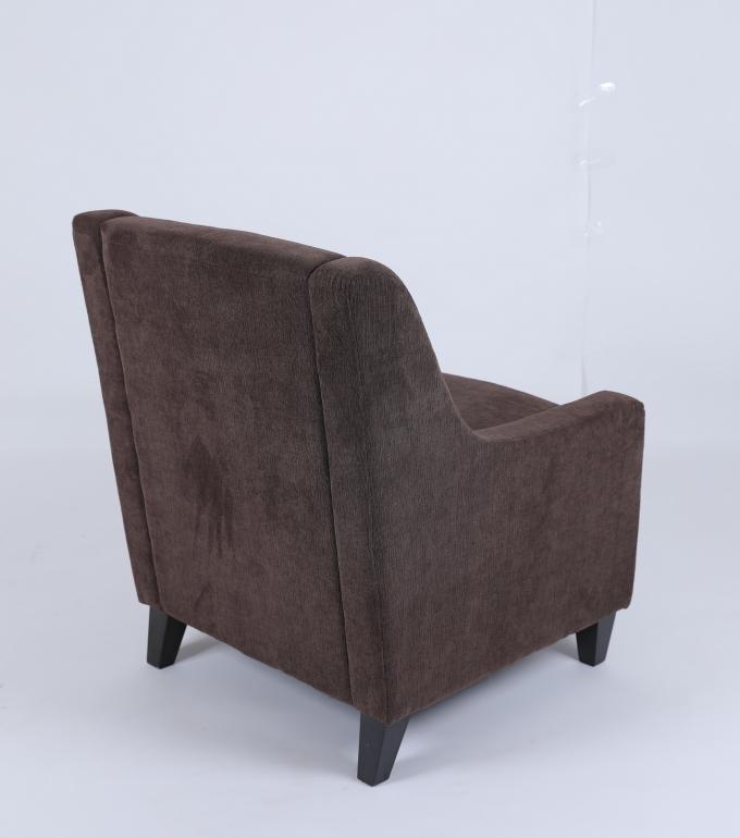 Sola butaca Sofa Wood Frame Modern Comfortable de la sala de estar 0
