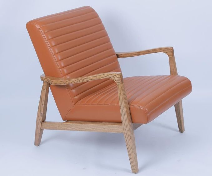 Butaca moderna de los muebles caseros en cuero o lanas 2