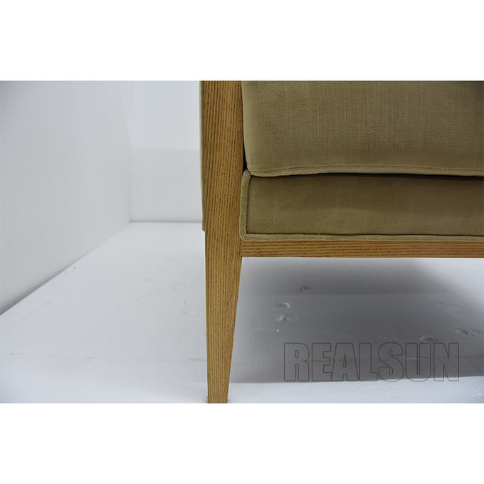 Sillas antiguas de oro del comedor de los muebles del brazo, solo sofá cómodo moderno 0