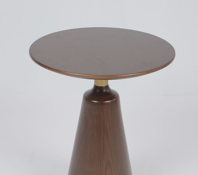 Mesa de centro de la sala de estar de la nuez del diseño moderno para la decoración casera 4
