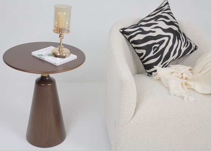 Mesa de centro de la sala de estar de la nuez del diseño moderno para la decoración casera 1
