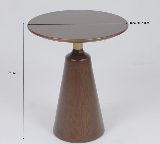 Mesa de centro de la sala de estar de la nuez del diseño moderno para la decoración casera 0