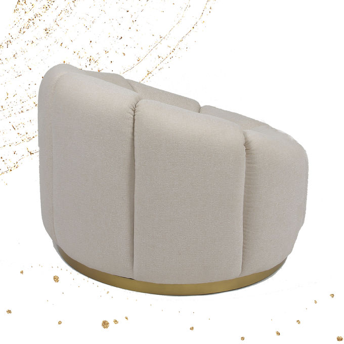 Ocio Sofa With Metal Base de la calabaza del terciopelo de los muebles de la sala de estar solo 0