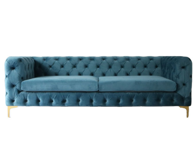 los 220*85*75cm Chesterfield moderna europea Sofa Set 1