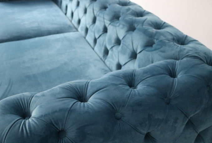 los 220*85*75cm Chesterfield moderna europea Sofa Set 2