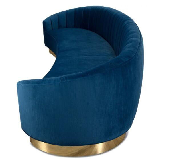 Sofás europeos de la sala de estar de los 224x97x83cm para los muebles caseros 2