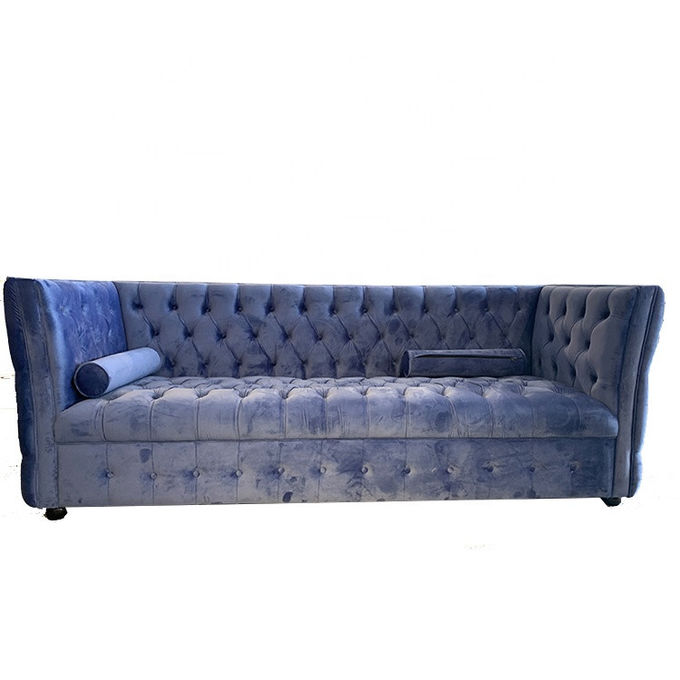 Sala de estar Chesterfield de lujo Chaise Lounge Couch 1