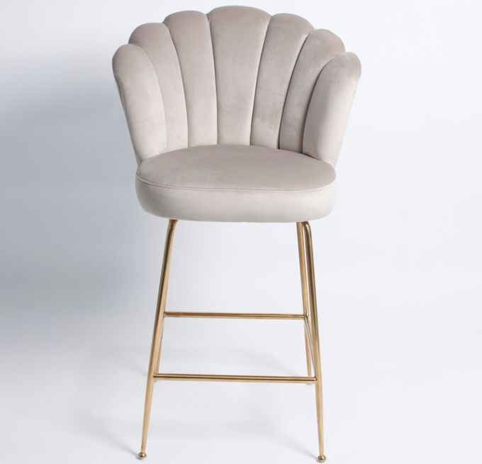 Sillas modernas del comedor del terciopelo del estilo nórdico los 52x58x110cm 5