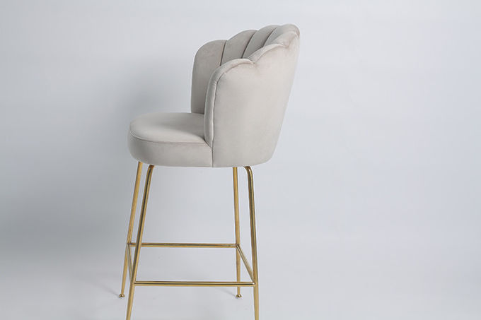 Sillas modernas del comedor del terciopelo del estilo nórdico los 52x58x110cm 3