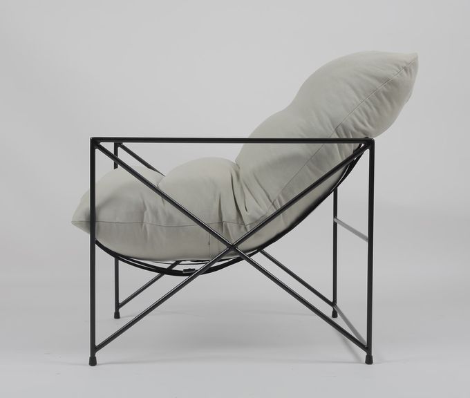 Pluma interior que llena sillones contemporáneos de la altura de los 73cm 3
