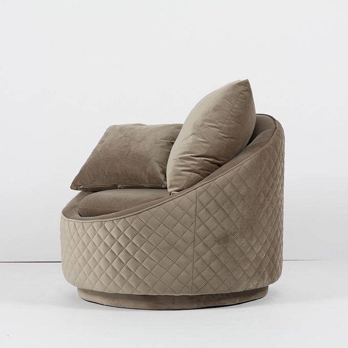 Mediados de siglo Sofa Set Gray Leather Materials moderno ISO9000 3