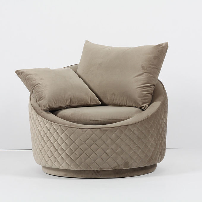 Mediados de siglo Sofa Set Gray Leather Materials moderno ISO9000 2