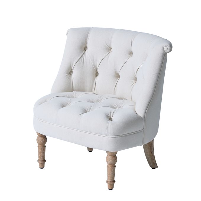 el botón blanco de la altura de los 55cm empenachó la silla ocasional de la tela con la base de madera sólida 1
