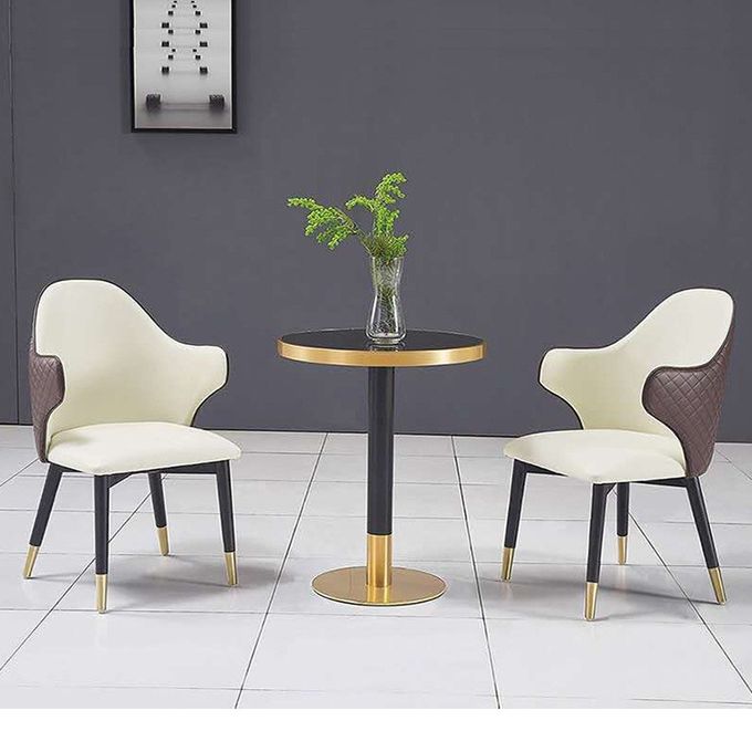 El comedor de los muebles de la tela de la franela preside de lujo 0
